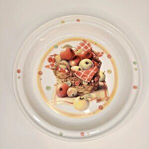 Certified Int. Marjolein Bastin Basket of Apples Pie Plate